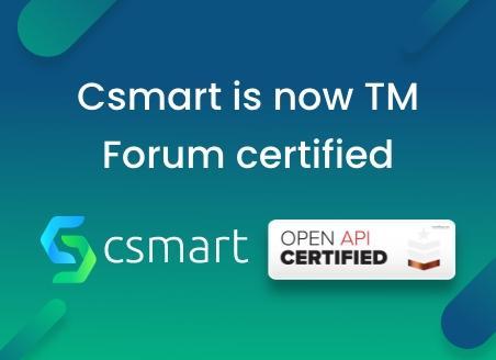 Csmart awarded with TM Forum certification